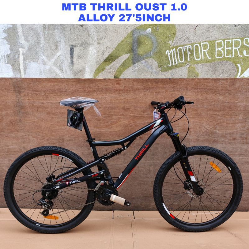Sepeda Gunung Thrill Oust 1.0 Alloy 27'5Inch Rem Hydraulic