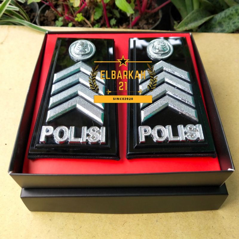 pangkat bripka pdh ful akrilik SUPER PREMIUM