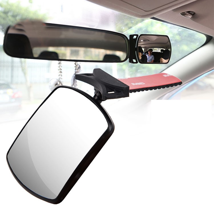 Kaca Cermin Spion Tambahan Tengah Dalam Mobil | Adjustable Car Mirror