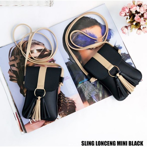 LS 400 - Tas Wanita SlingBag  Lonceng Mini Best Seller