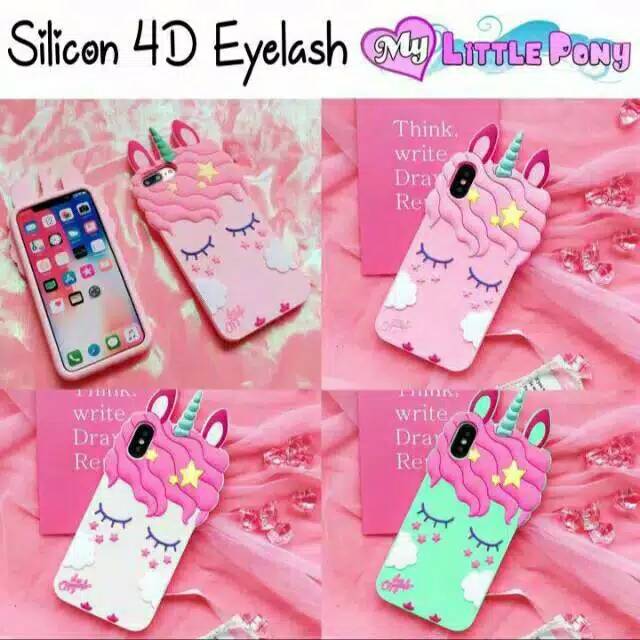 Case 3D Redmi 4a 4x 5a 6a Karakter unicorn casing soft