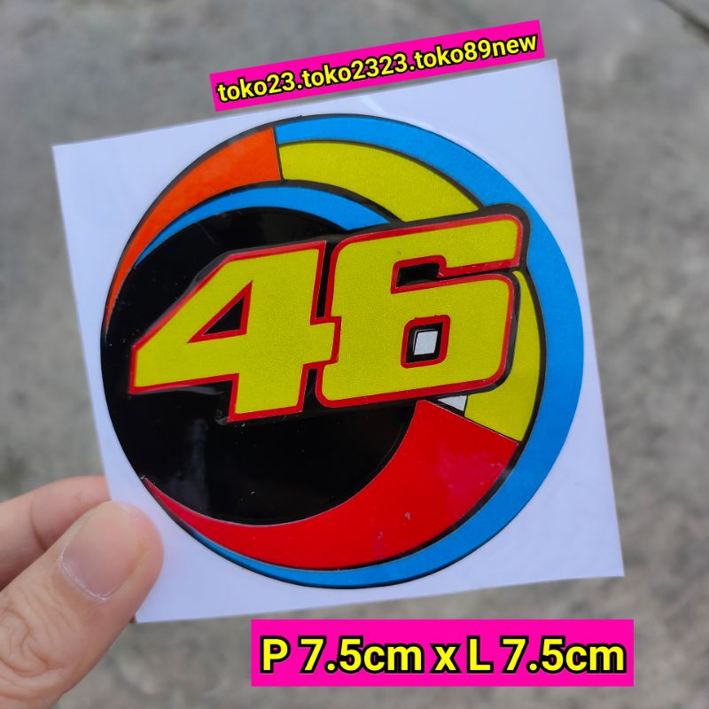 stiker cutting motor stiker 46 stiker keren