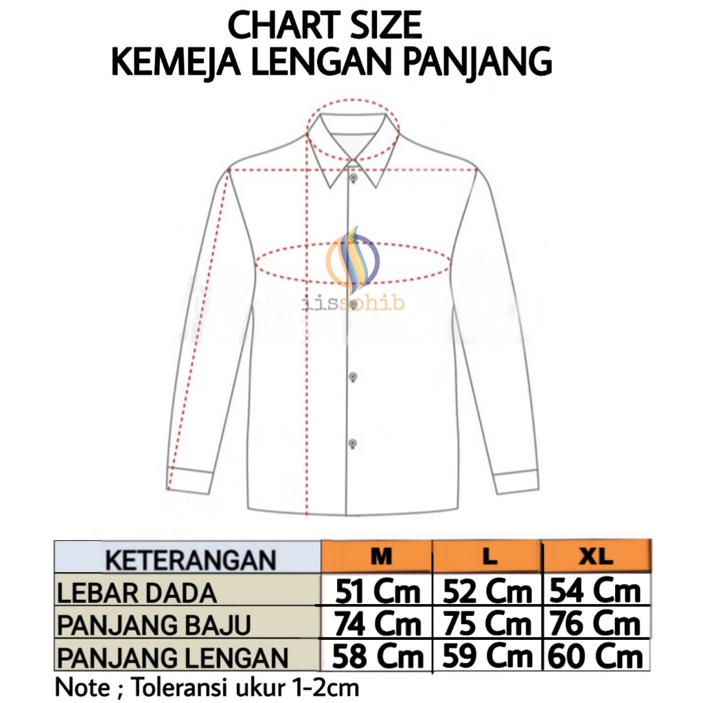 KEMEJA FLANEL PRIA LENGAN PANJANG