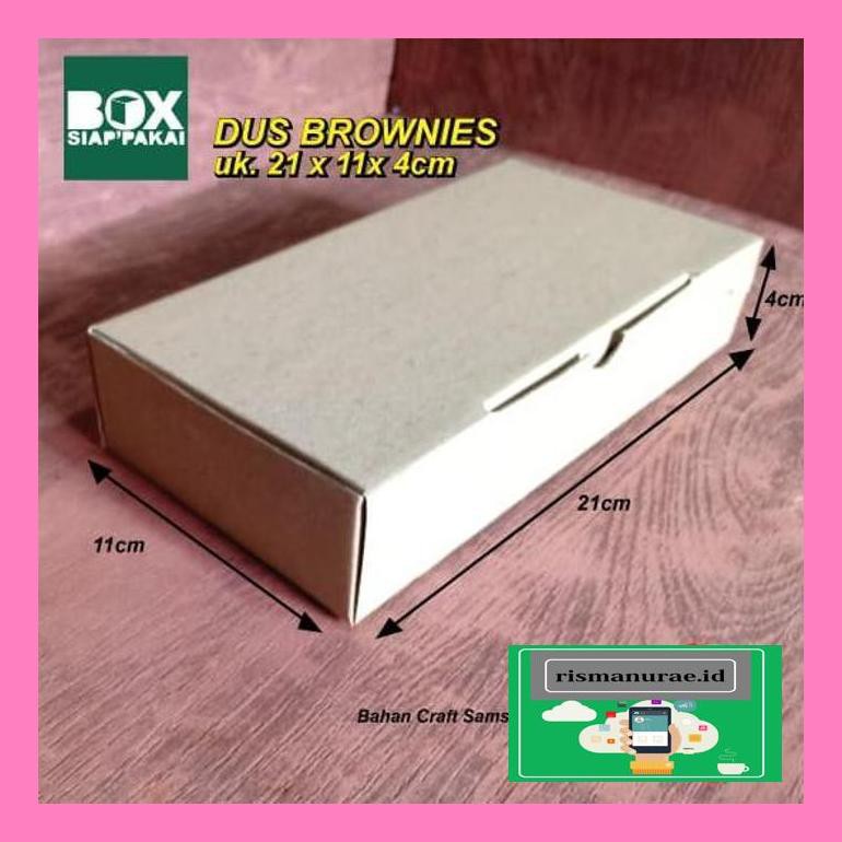 

S5040S Dus/Kotak/Box Brownies/Dll Uk. 21X 11 X 4 Cm Ju487O77S