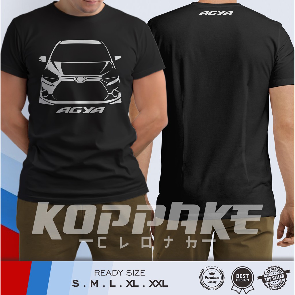 Kaos Mobil Toyota Agya New Facelift Baju Otomotif