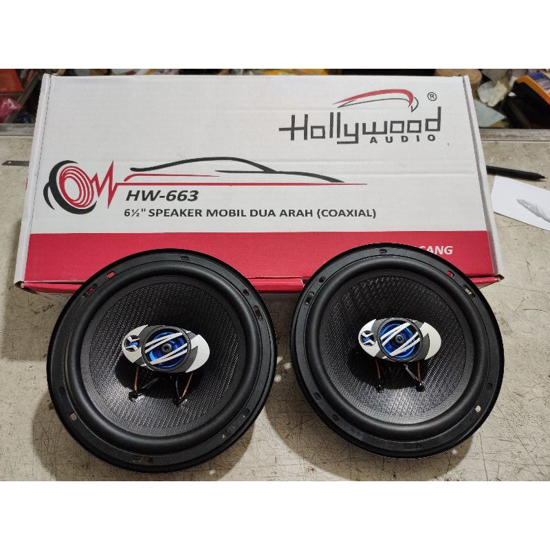 speaker coaxial HOLLYWOOD 6" inch HW-663