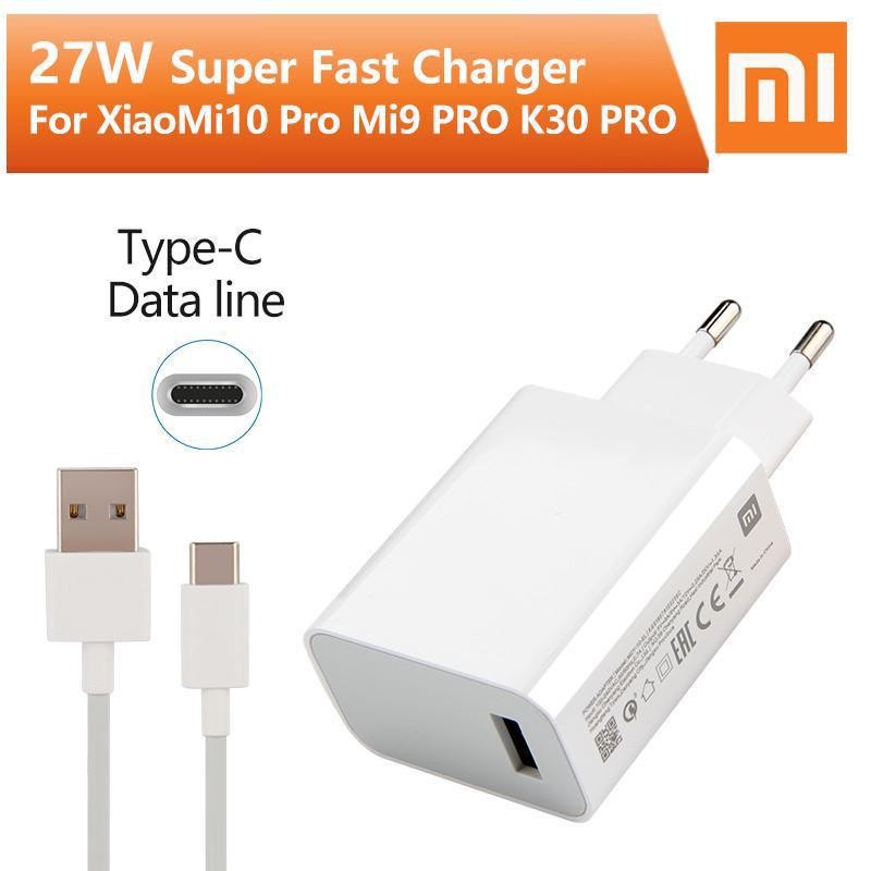 [RO ACC] MDY10EL CHARGER XIAOMI 27W FAST CHARGING 3.0 TYPE C TURBO CHARGE ORIGINAL 100%