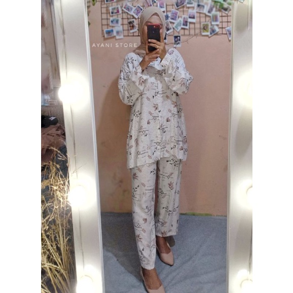 SETCEL RAYON PREMIUM/SET CEL DEWASA SETELAN CELANA/SETCEL TIE DYE