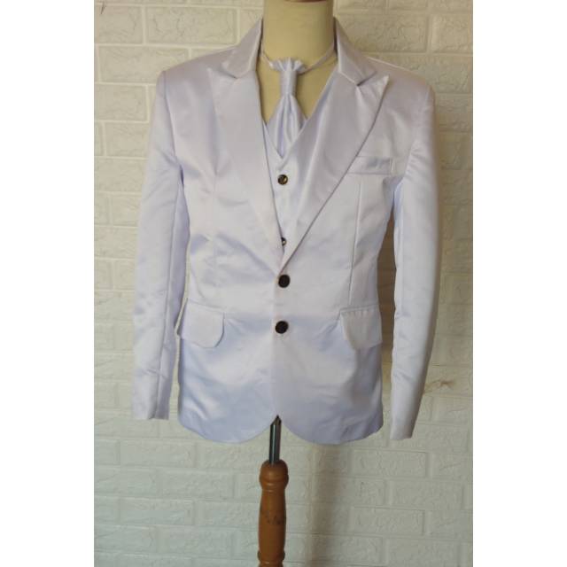 𝐃𝐢𝐚𝐧𝐚 𝐣𝐚𝐬 𝐩𝐞𝐧𝐠𝐚𝐧𝐭𝐢𝐧 Setelan Jas Pengantin Pria Putih Jas Pria Putih Jas Formal Pria