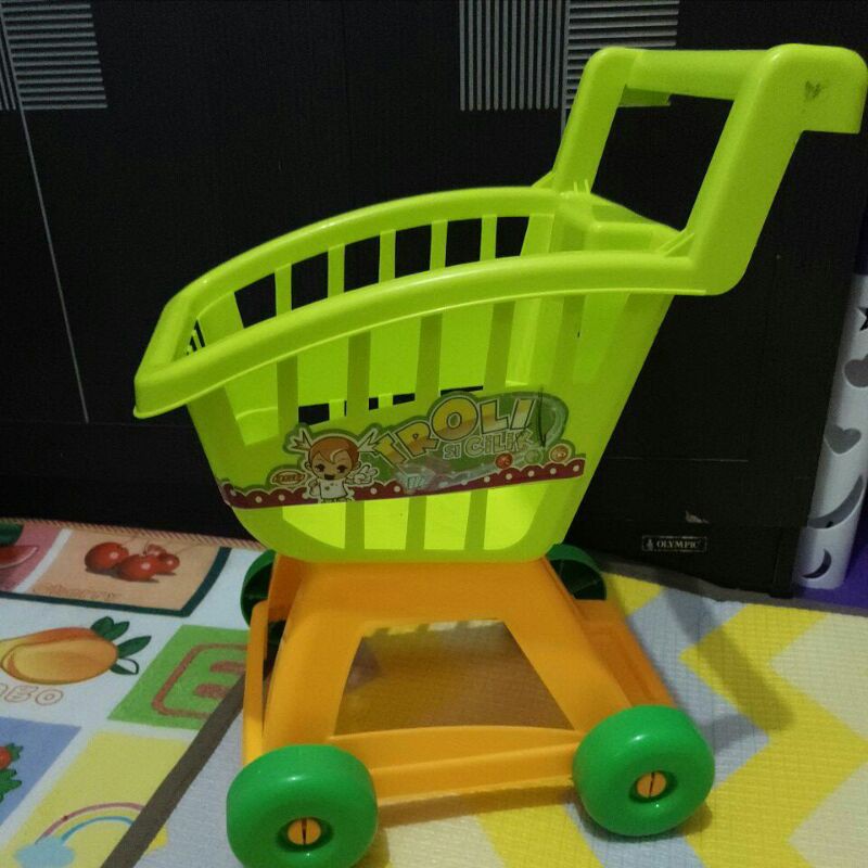 Preloved Kitchen set Trolley mainan anak