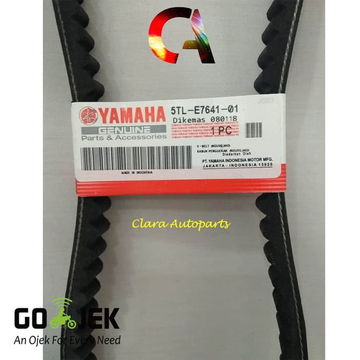 VANBELT MIO SPORTY NOUVO FINO SOULGT 5TL VANBELT YAMAHA MIO SOUL FINO