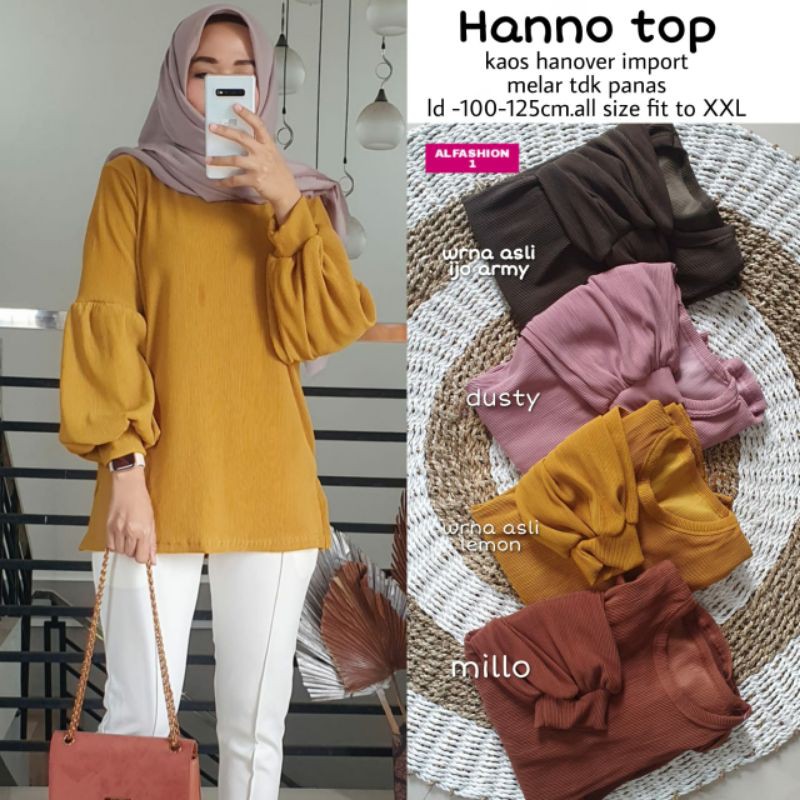 Hanno Top by Alfashion