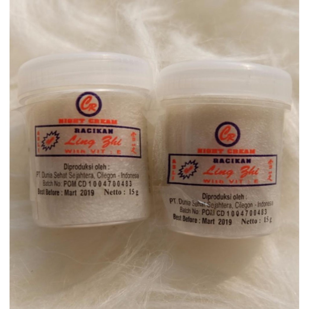 CREAM LING ZHI MALAM LING ZHI ORIGINAL NIGHT CREAM