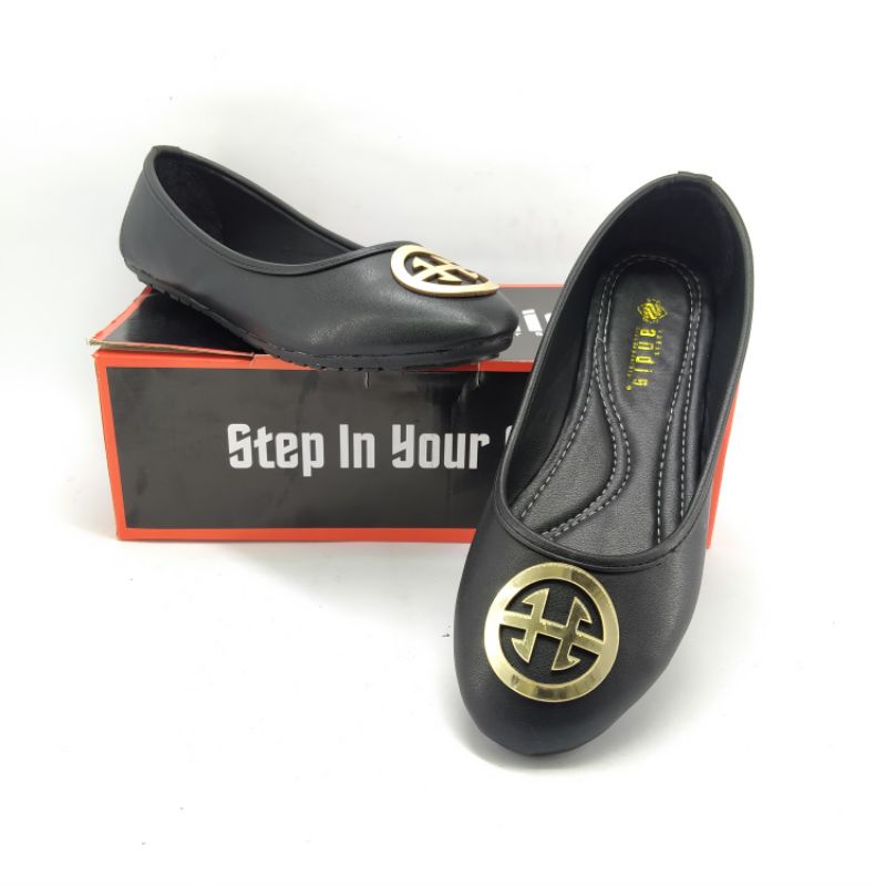 Sepatu Flatshoes Wanita Ballerina Andis AN04