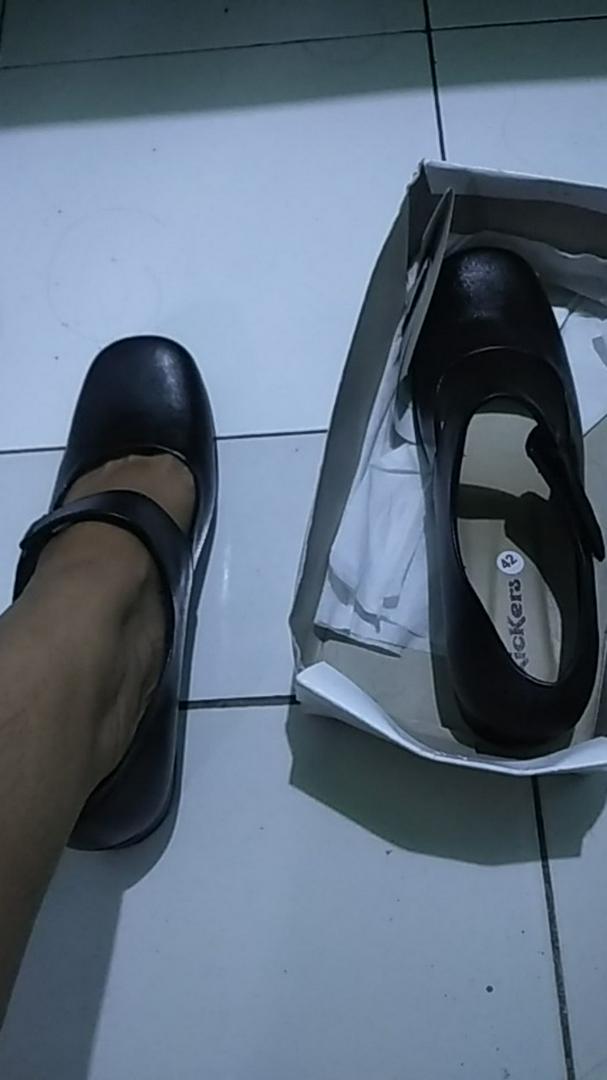 Sepatu Pantofel Wanita Kulit Asli Paskibra Kickers Wanita Sekolah