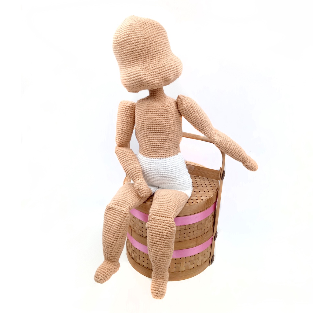 Display Manekin Anak Full Badan Boneka Rajut Besar