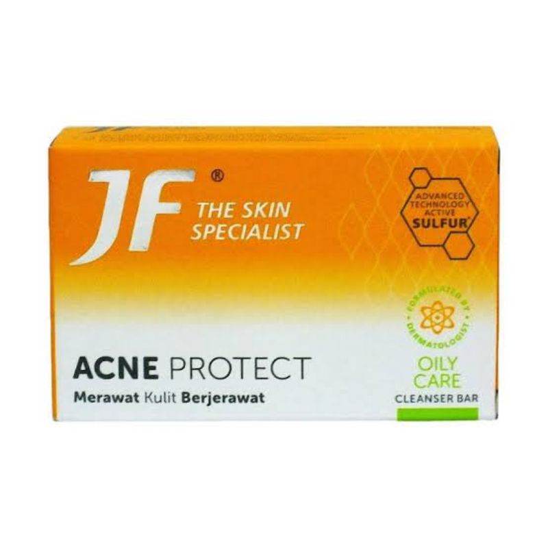 JF The Skin Specialist Acne Protect Oily Care 65gr/ Sabun Jerawat/ Perawatan Jerawat