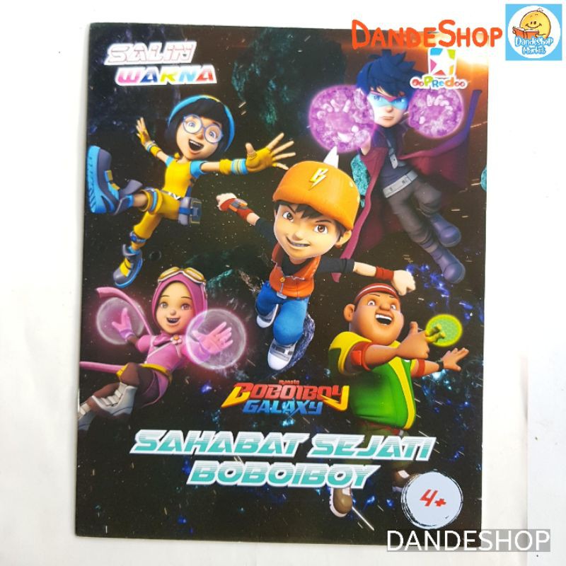 Boboiboy Salin Warna Seri Buku Mewarnai Oopredoo Boboi Boy Shopee Indonesia