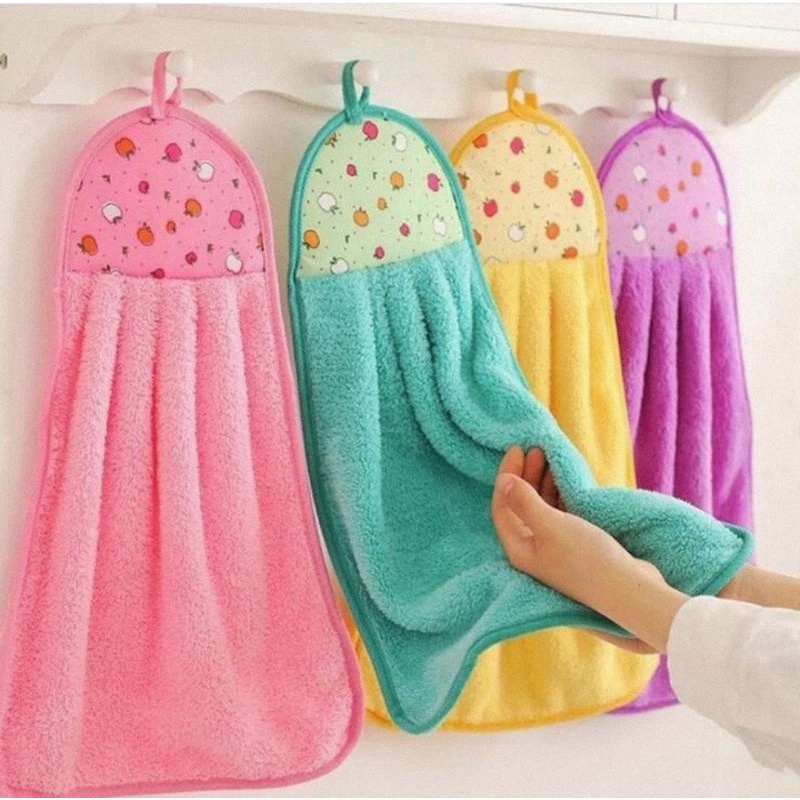 Kain lap tangan handuk motif / hand towel clean