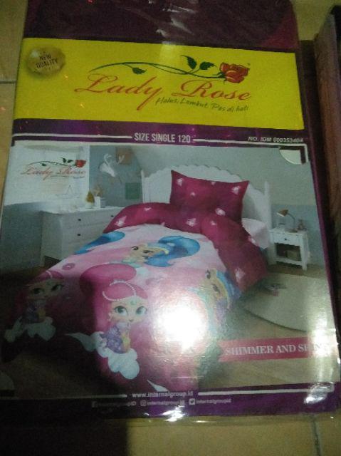 Lady Rose - Sprei Single Yellow Rose / Hanna / Shinta / Sandra