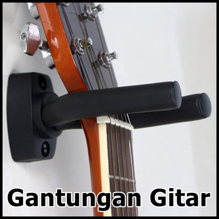 Bracket Hook Gantungan Dinding Gitar HK00433 Black