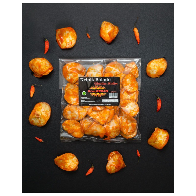 

Kripik Balado Extra Pedas Christine Hakim [ 250gr ]
