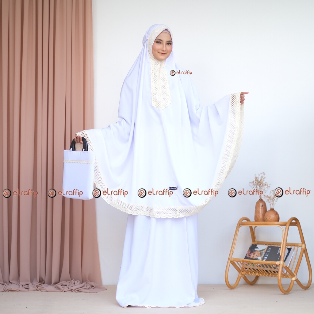 Mukena Dewasa Katun Polos 2 in 1 AyundaSeries