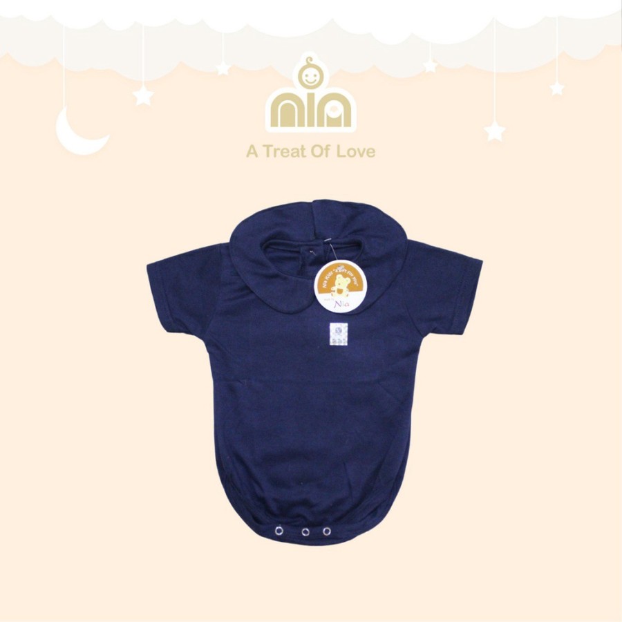 NIA Jumper Bayi Perempuan Warna Polos Premium Merk Nia 0-3 Bulan