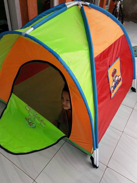 PROMO  TENDA ANAK KARAKTER UKURAN 120 CM x120 CM