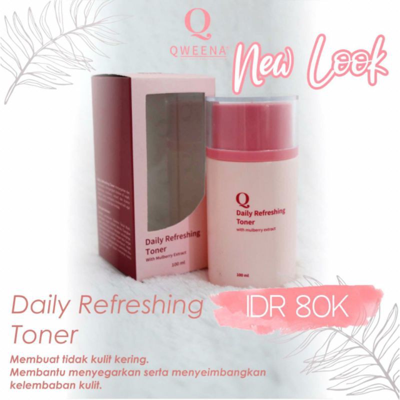 Qweena Daily Refreshing Toner '100ML'