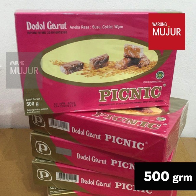 

Dodol Garut Picnic -500gr- Original Spesial - Dodol Manis Legendaris