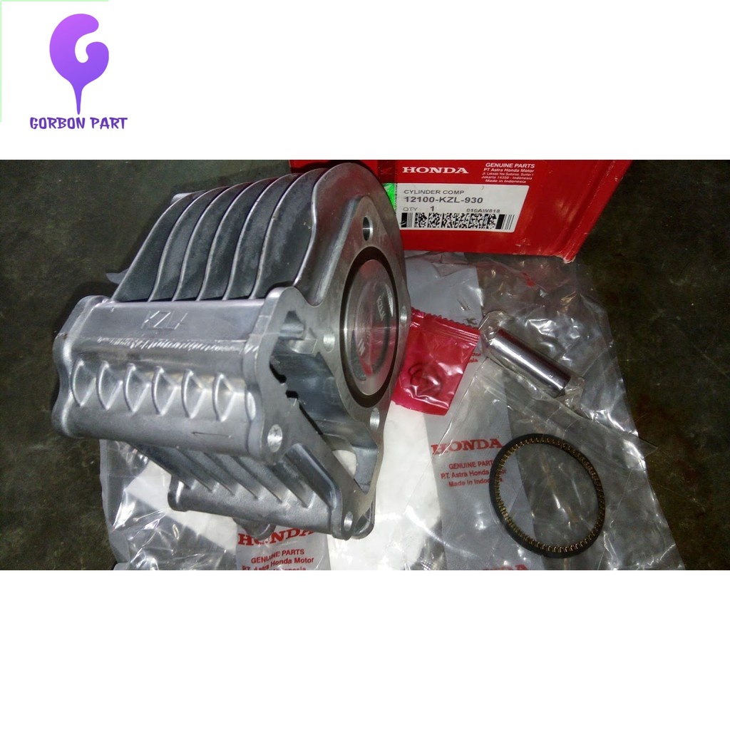 BLOCK SEHER/BORING ORI HONDA  BEAT FI,VARIO ESP, SCOOPY ESP, SPACY FI KODE -KZL