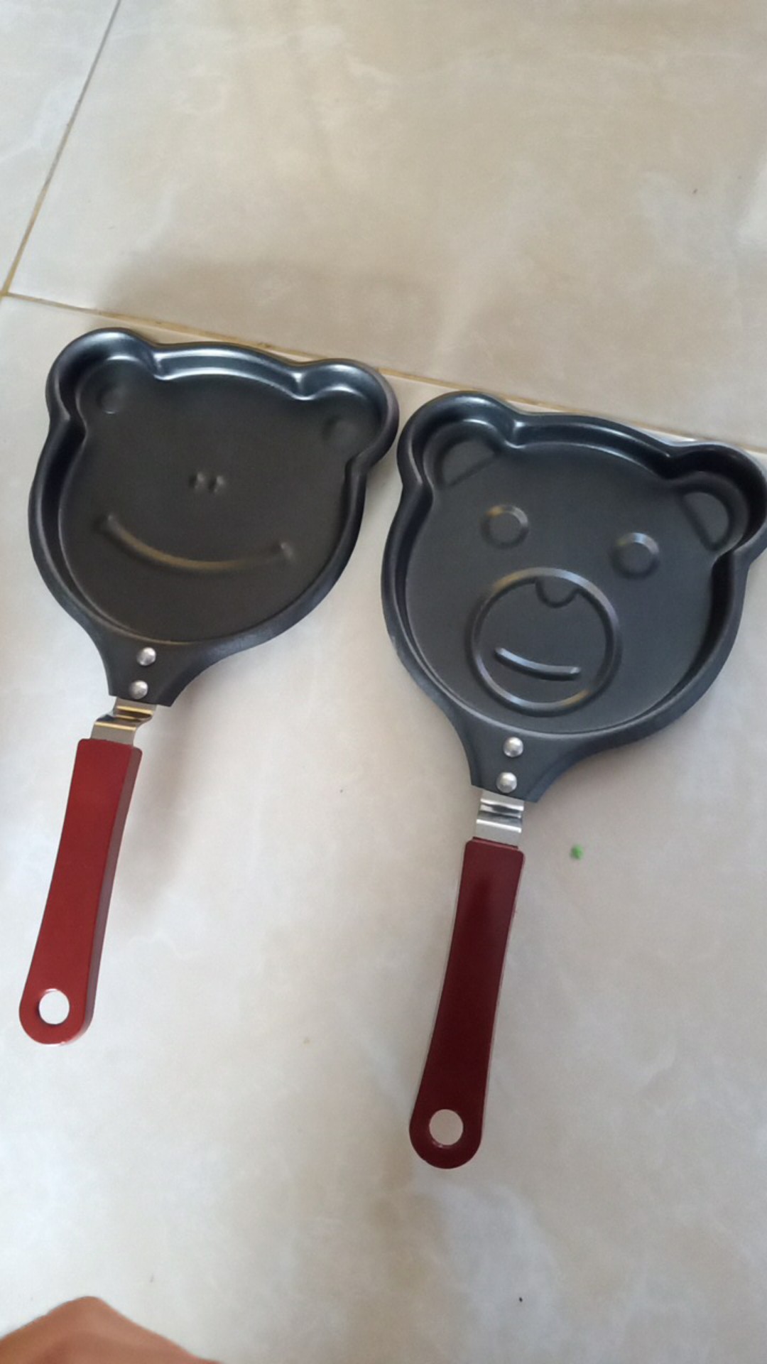 Teflon Karakter Mini Wajan Mini Motif Karakter Lucu Unik Anti Lengket