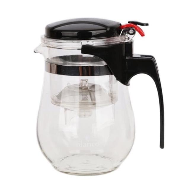 

[ COD ] Glass tea pot China press alat seduh teh mesh filter 500ml PRODUK TERBATAS Kode 138
