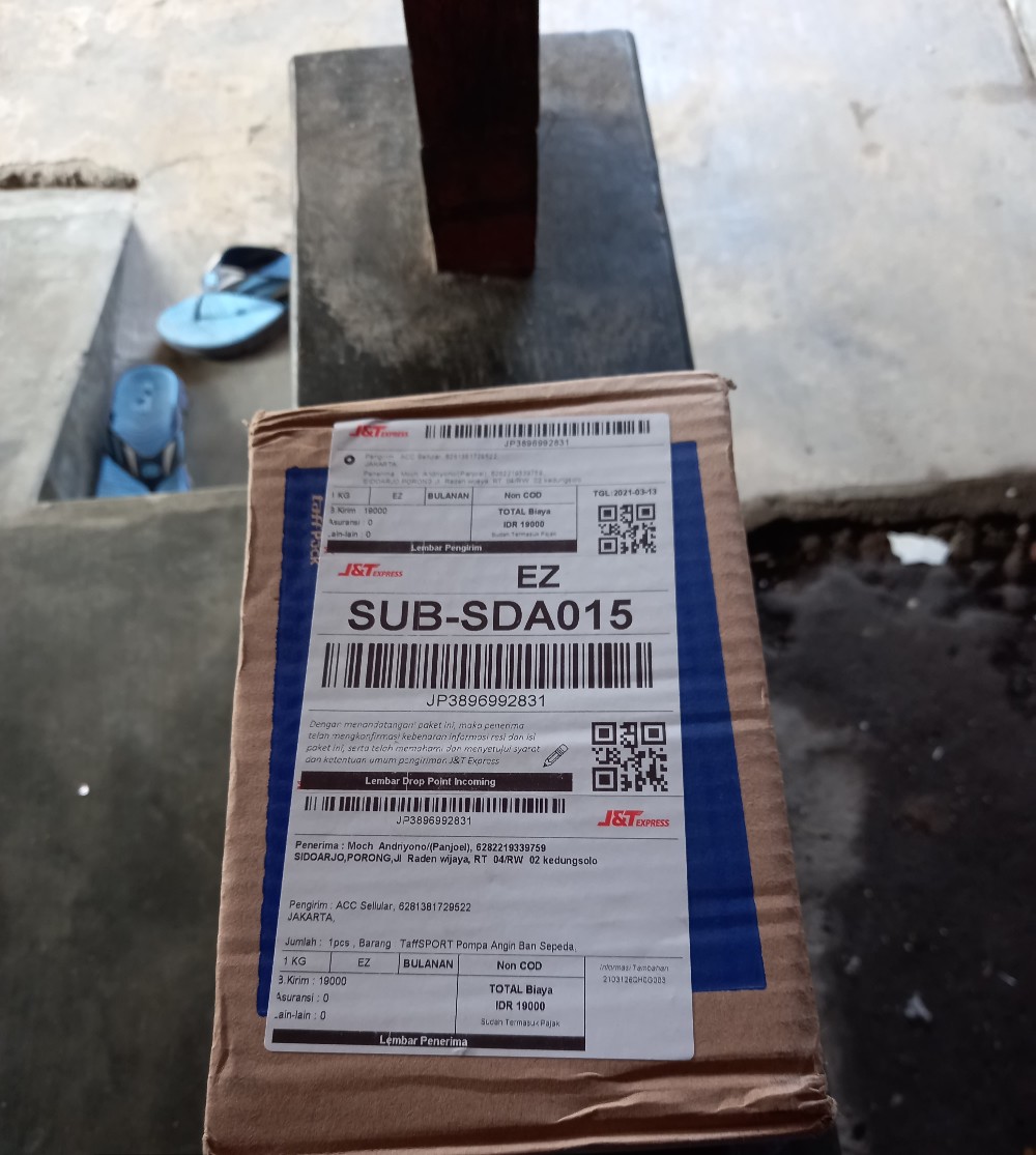 Taffsport Pompa Angin Ban Sepeda