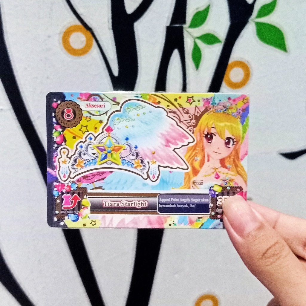 kartu aikatsu starlight tiara asli