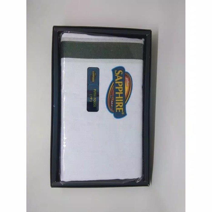 sarung-celana- sarung sapphire kain sapphire sarung dewasa & anak - putih, dewasa -celana-sarung 798