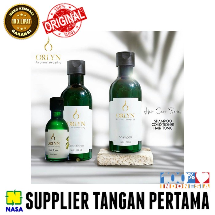 ORLYN NASA SERIES  SHAMPO CONDITIONER HAIR TONIC PENGHILANG UBAN KETOMBE DAN  RAMBUT RONTOK