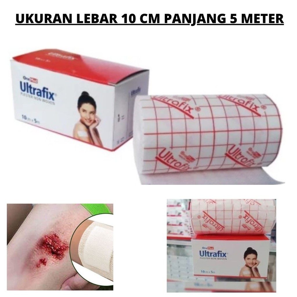 Perban Plester Penutup Luka Cidera Bahan Perekat Elastis Anti Sakit 113174