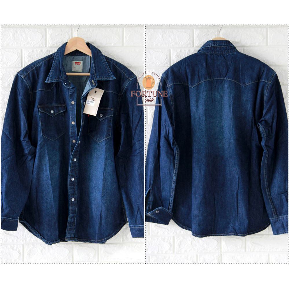 Kemeja Levis Original Import - Harga Distributor - Lengan Panjang - Kemeja Levis Pria