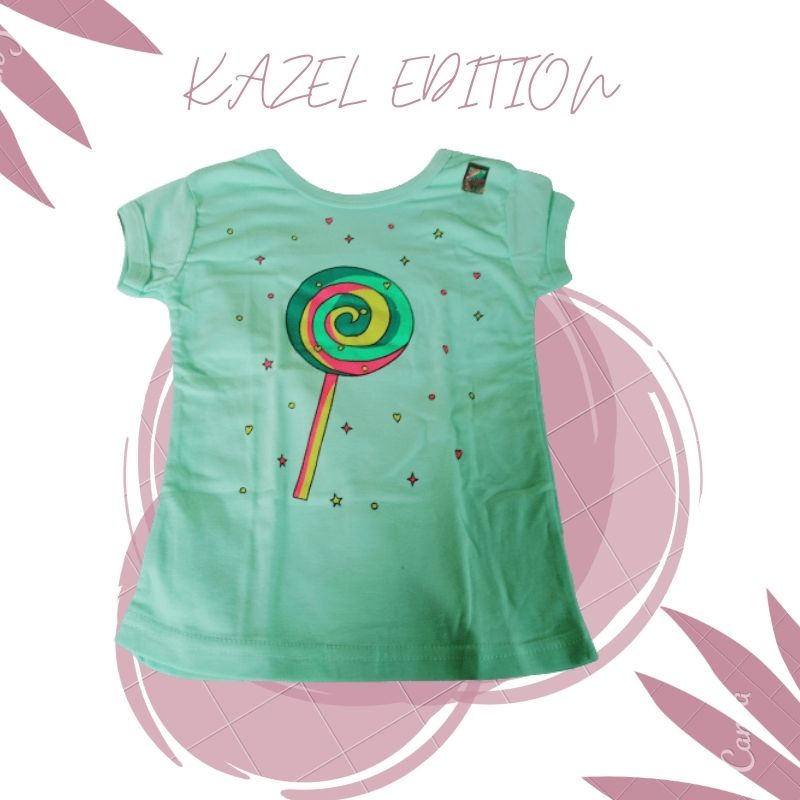 Kaos Tshirt Anak Unisex Laki Cowok Perempuan Distro Lembut Kazel