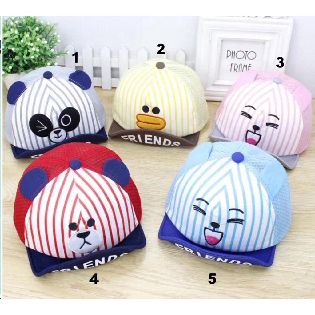 LID8026 - Topi Baby Balita Lucu anak Cowok Cewek Unisex