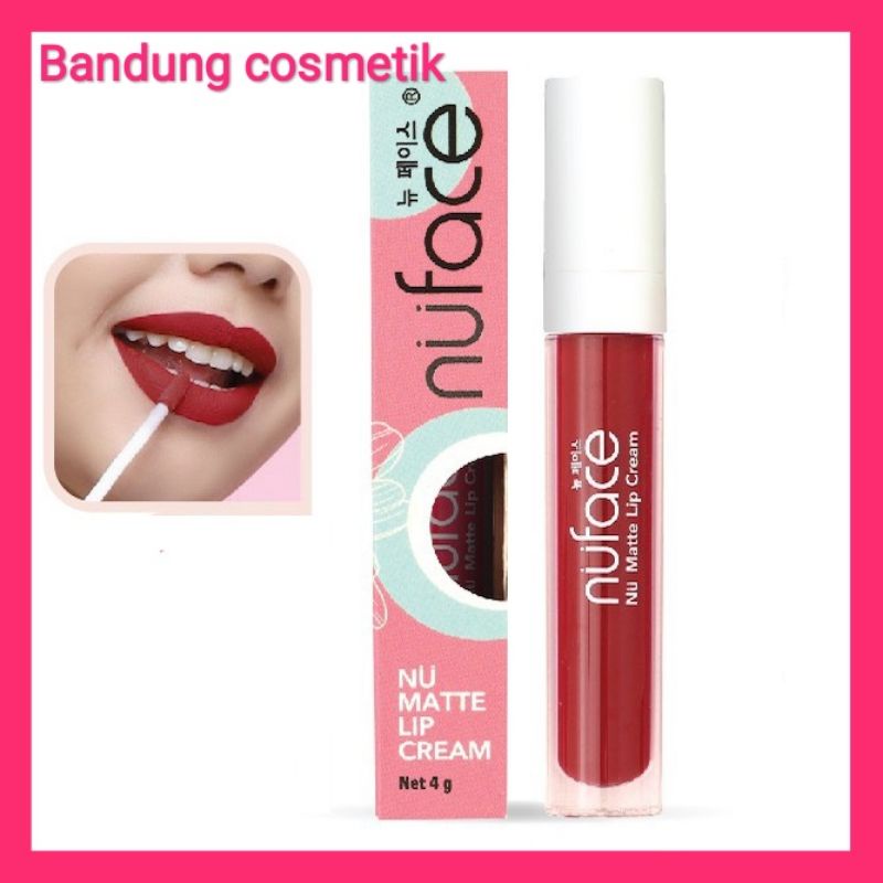 Nuface Nu Matte Lip Cream 4g.