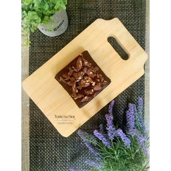 

Brownies With Belgian Dark Chocolate