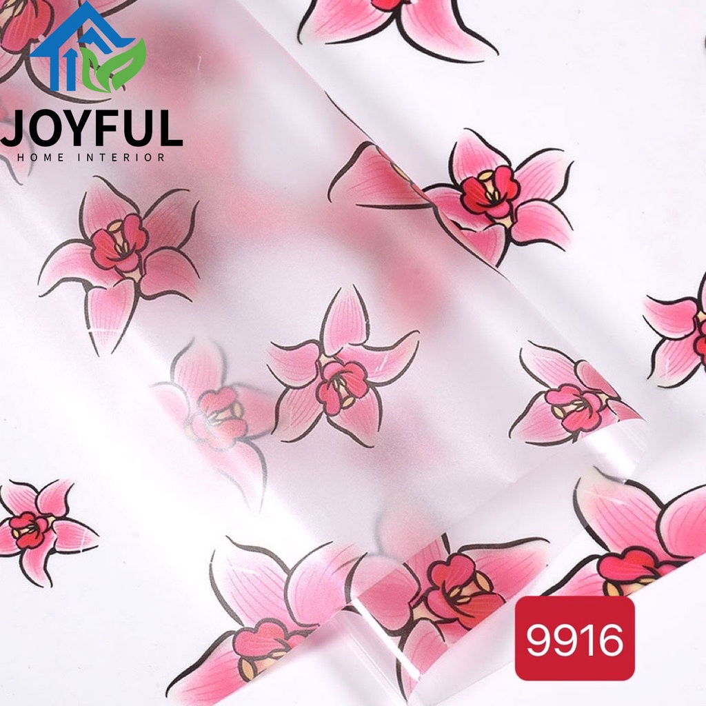 (TERMURAH!!) Stiker Kaca Film Jendela Motif 90cmX100cm·High Quality
