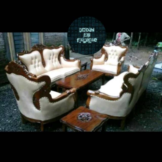 Kursi ganesha kerang sofa ganesha kerang kursi tamu ganesha jati mebel jepara