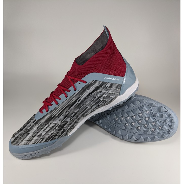 Sepatu Futsal Adidas Predator 18.1 Pogba TF Iron Metallic | Shopee Indonesia