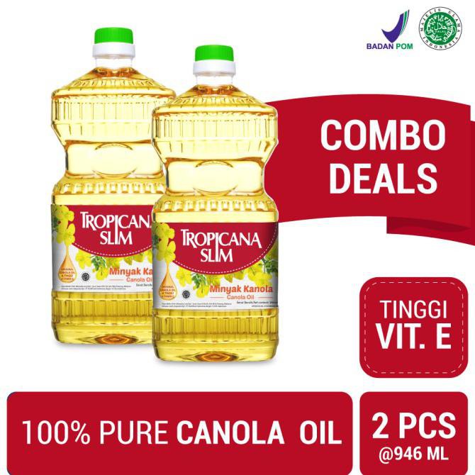

Big Sale Twin Pack: Tropicana Slim Minyak Kanola 946ml Cuci Gudang Awal Tahun