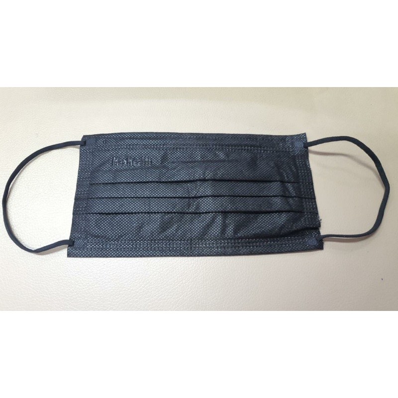 Black Earloop Maxhealth Masker 3ply Earloop Disposable Mask All Hitam