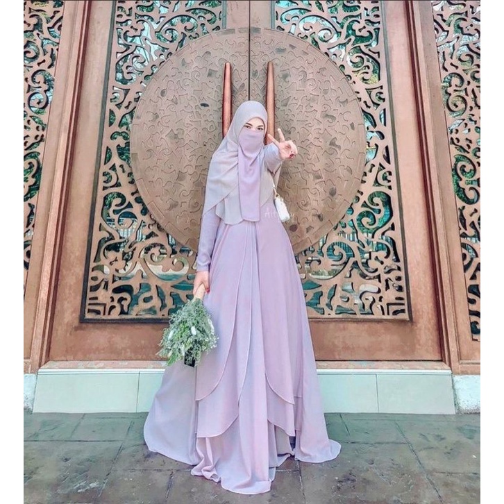 HAMIDA DRESS  by dnk_hijab